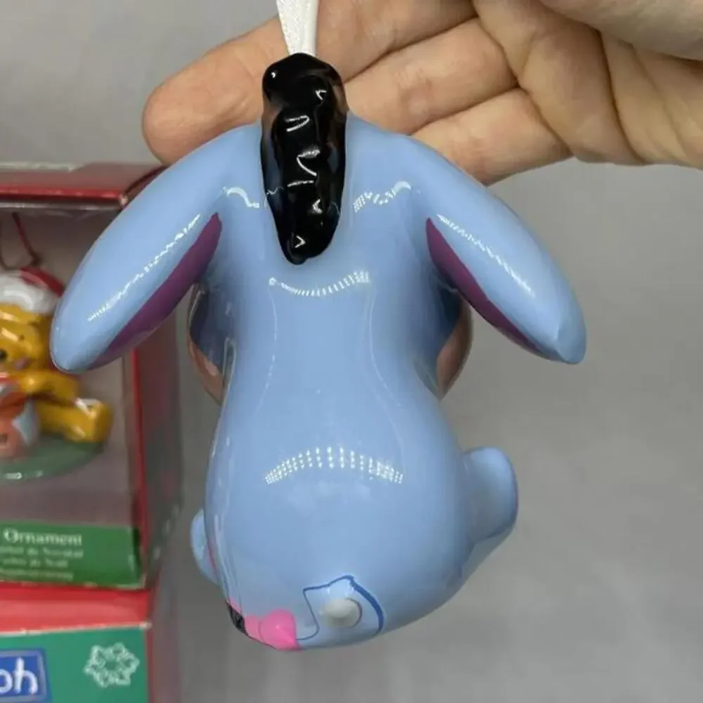 Winnie The Pooh Christmas‎ Ornaments Vintage Disney LOT of 8